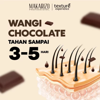 Makarizo Professional Texture Experience Cream Black Chocolate Pot 500 mL